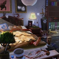Hidden Object Game: Illustration