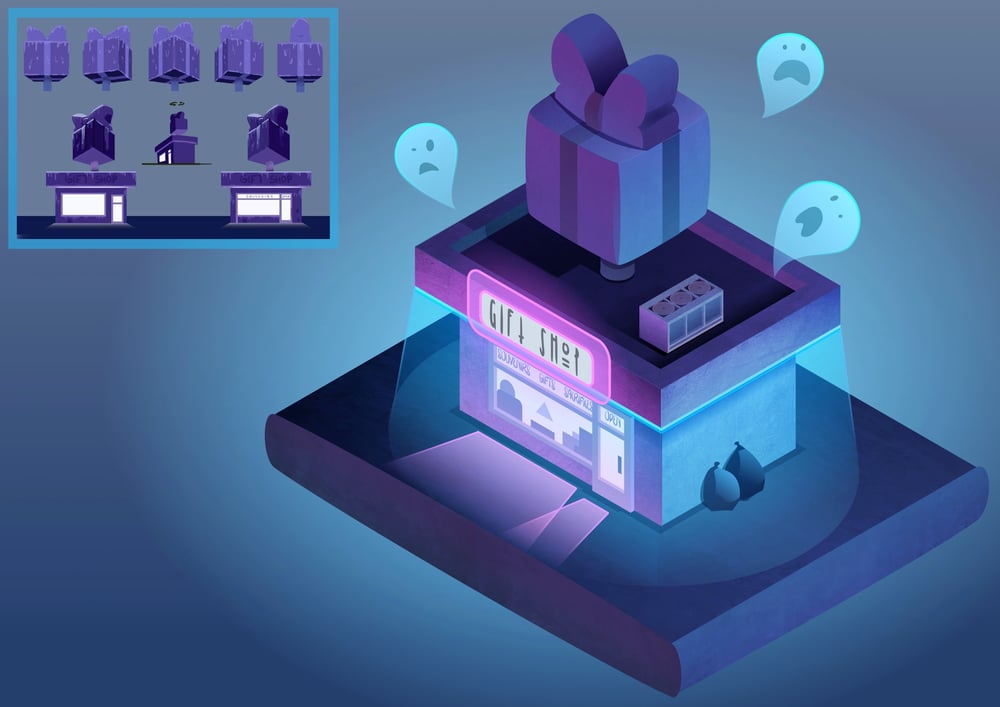 Isometric Giftshop