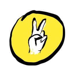 Illustration Peacezeichen