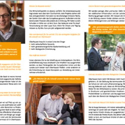 CDU Oberhausen – Kandidatenfolder