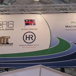 Banner im Einsatz auf der SMM 2010