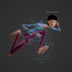Characterdesign für das Musikvideo „Over Me“