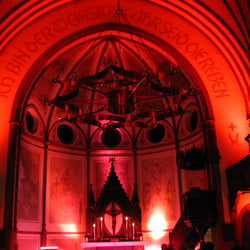 Licht Orgel Tanz Kirche Marne
