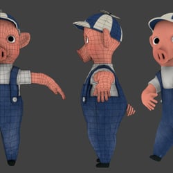 3D-Charakter, Programm: Blender