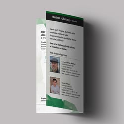 Flyergestaltung / Flyerdesign / Flyerentwurf