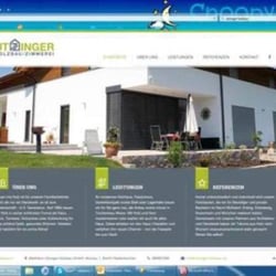 Screenshot Utzinger Holzbau