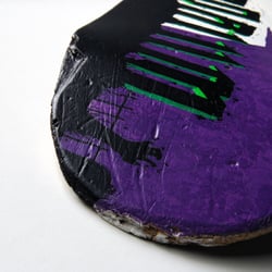 GRAWITORIUM Graveyard – Acryl auf Skateboard