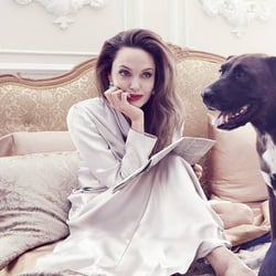 Angelina Jolie wearing Galvan