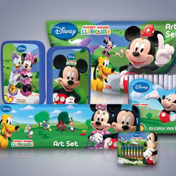 Disney Mickey school set