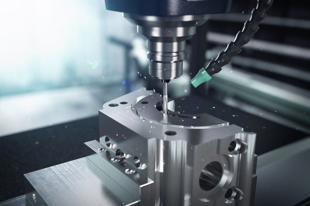 CNC Fräskopf post processing