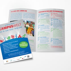 FH Flensburg – Flyer Campuswelt