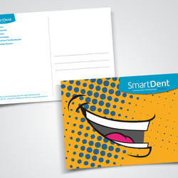 Flyer / Postkarte Zahnarztpraxis