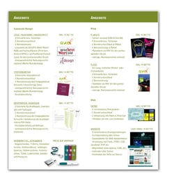 Flyer für jk design