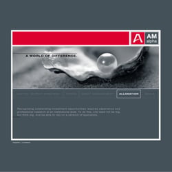 am alpha – Internetpräsenz