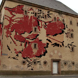 Gemeinschaftsarbeit architektonische Umgestaltung des Musikbunkers in Trier Nord