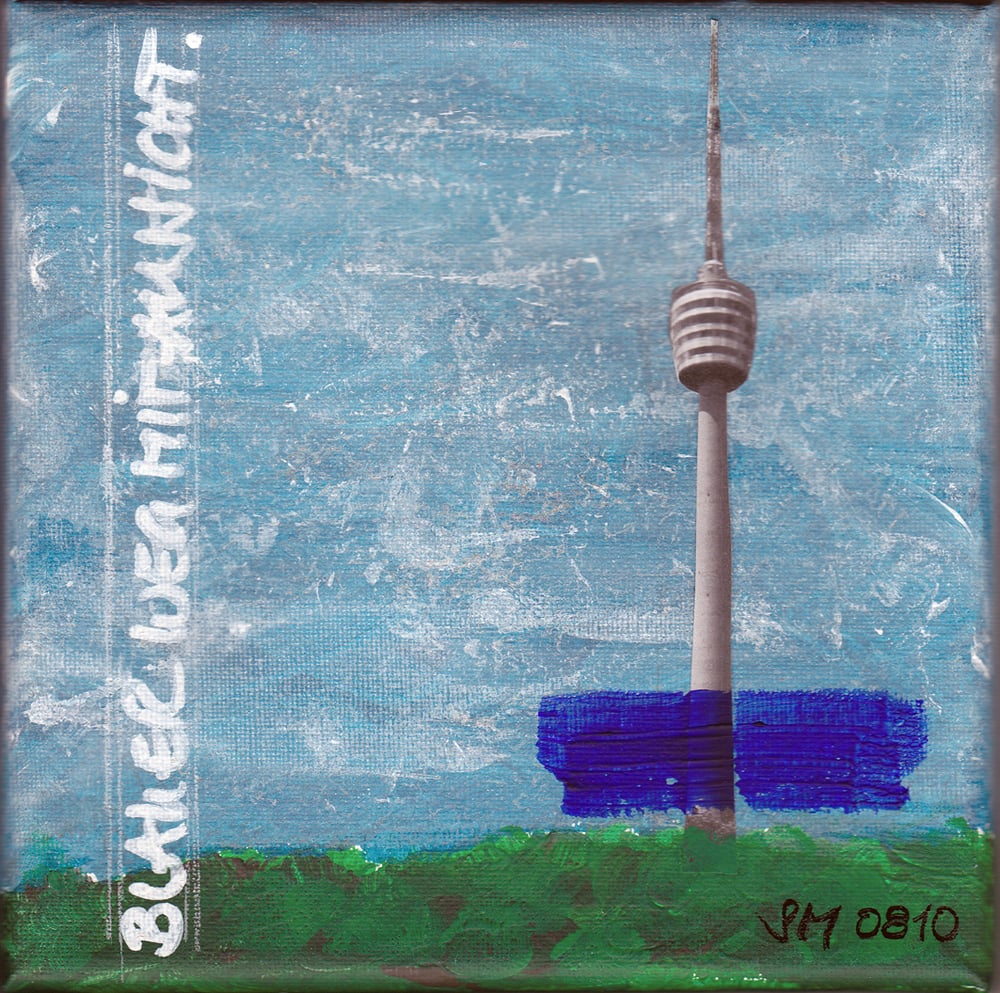 15 × 15 Collage | ’Blauer Weg mit Aussicht’