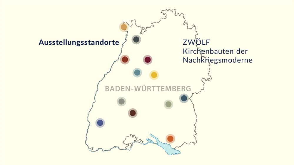 Visualisierungen zur Wanderausstellung „Zwölf“