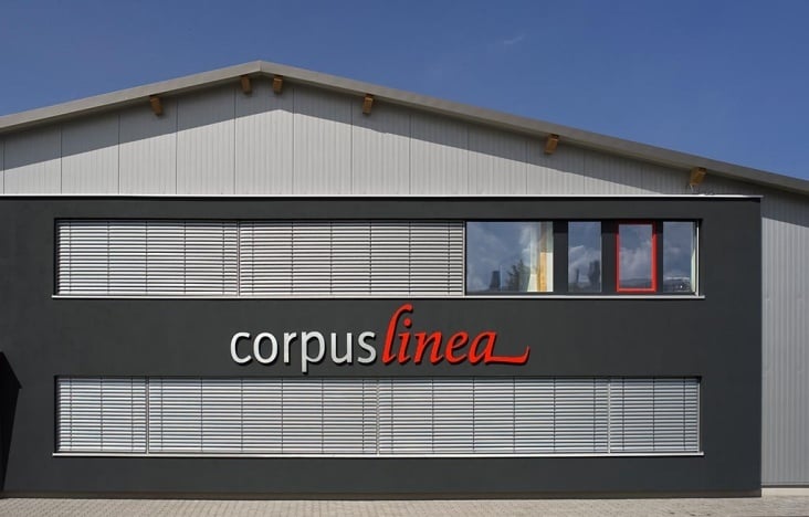 Firmengebäude der Firma corpuslinea, Schreinerei Steffen Tremel
