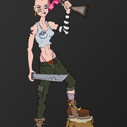 Tank Girl Pink Full