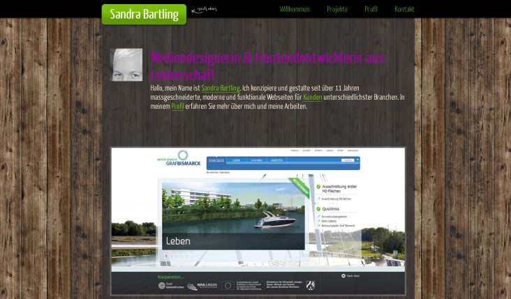 Sandra Bartling aka M8TRIX – Mein eigenes Portfolio