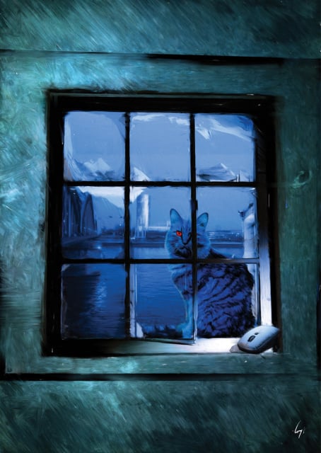 Illustration Imagebroschüre IT-Lösungen
