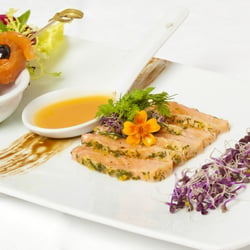 Sashimi Starter—Tikitano—Estepona, Spain.
