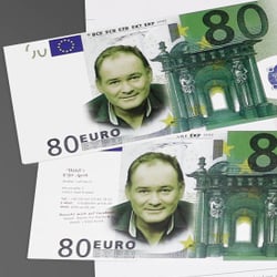 80 Euro Waldi – Walter Lehnertz Geschäftsausstattung