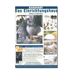 Anzeige SZ, Karstadt Einrichtungshaus