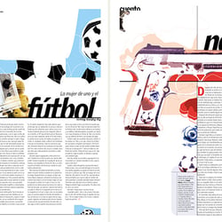 Editorial Design for „Zona de Contacto“ Magazine