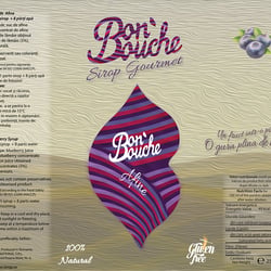 Bon’Bouche Gourmet Syrup Label1