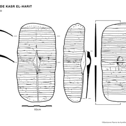 Archäologische illustration /Technische Zeichnung