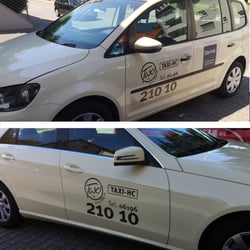 Taxibeschriftung