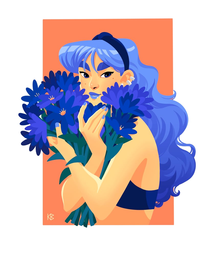 Blue Flower