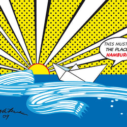im Stil von Roy Lichtenstein