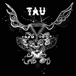 TAU band logo and image for t-shirt, for Irish based psychedelic rock band