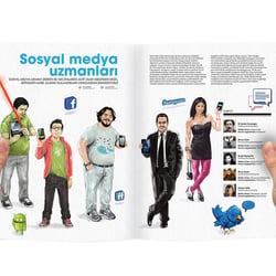 illustration for magazine