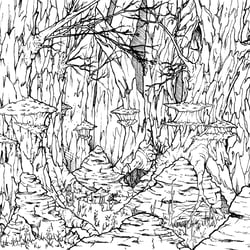 Wood Lineart