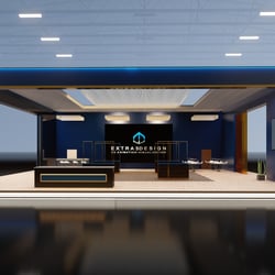 Messestand 3D Visualisierung und 3D Animation