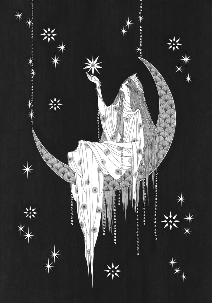 Luna (illustration / graphic / digital)