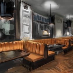 Zeichnung – Bar