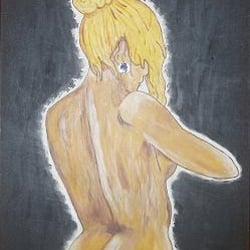Acrylmischgemälde auf Leinwand 100 × 70 cm