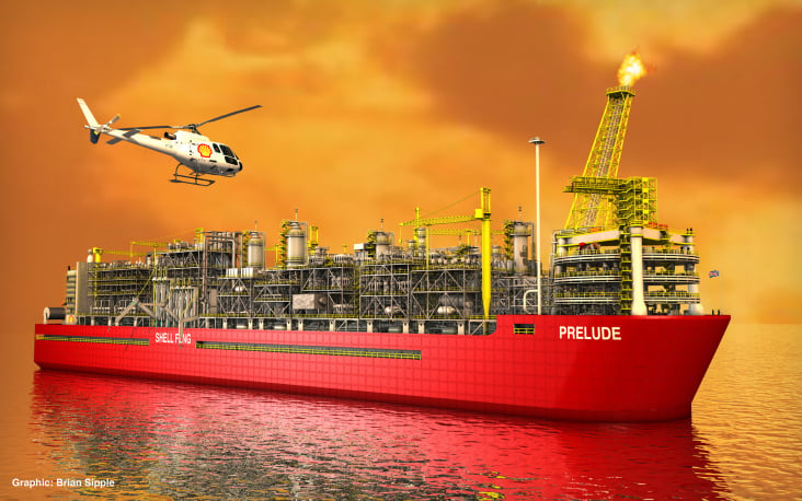Shell Prelude FLNG