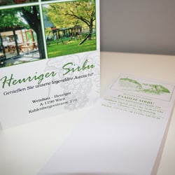Folder + Heurigenblock