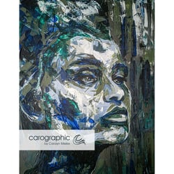 Popart Urbanart portraits painting – Porträt Malerei Kunst von Carolyn Mielke