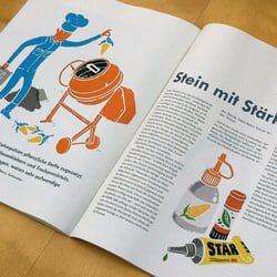 FNR Editorial Illustration, Magazin
