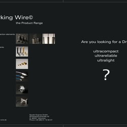 Prospekt Working Wire Seite 2