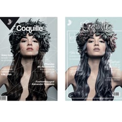 Coquille – das Magazin I Coverdesign