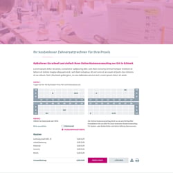 Interaktiver Online Kalkulator