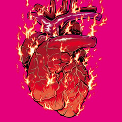 HEART, Coverillustration PANIK ELEKTRO