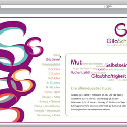 GilaSchool Website – Startseite